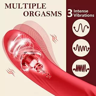Female Vibrators Clit G-Spot, High Frequency Powerful Rechargeable Clitoral Vibrator with 10 Powerful Vibrations Dual Motor Clit Female Vibrators Clit G-Spot, High Frequency Powerful Rechargeable Clitoral Vibrator with 10 Powerful Vibrations Dual Motor Clit
