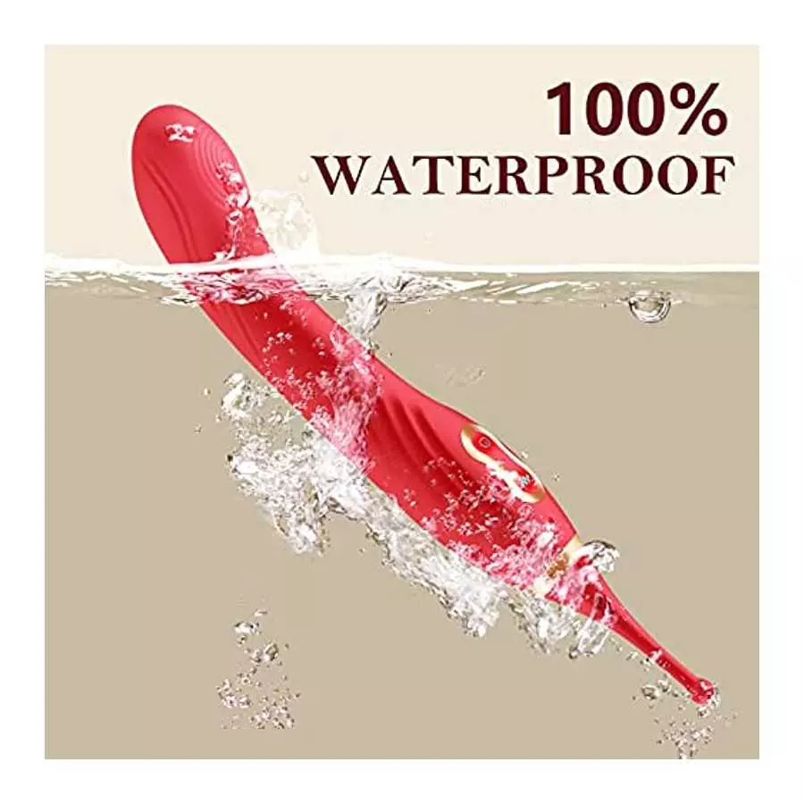 Female Vibrators Clit G-Spot, High Frequency Powerful Rechargeable Clitoral Vibrator with 10 Powerful Vibrations Dual Motor Clit