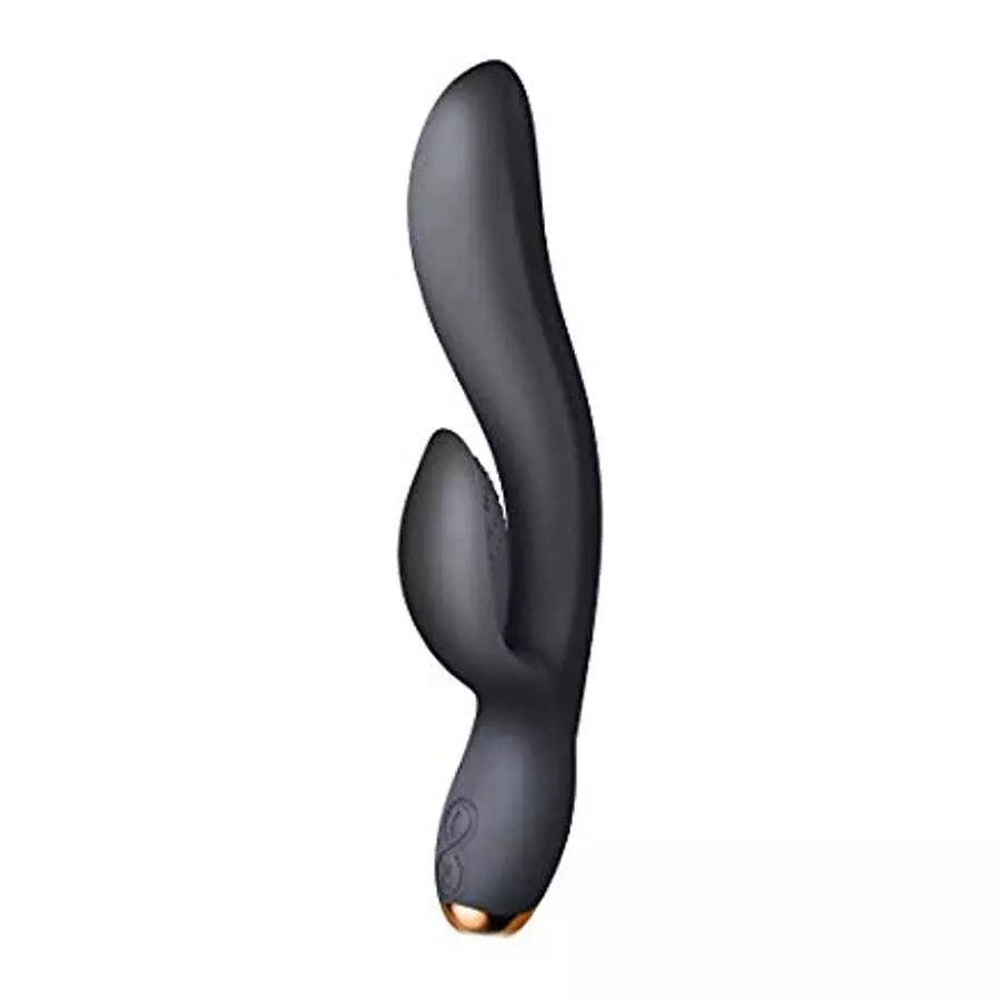 Rocks Off Regala Rabbit Vibrator Black Rocks Off Regala Rabbit Vibrator Black