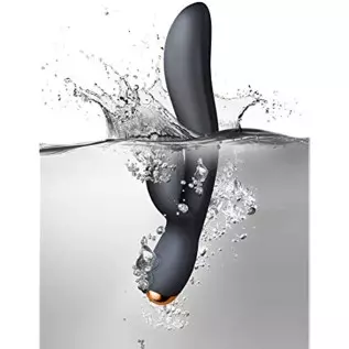 Rocks Off Regala Rabbit Vibrator Black Rocks Off Regala Rabbit Vibrator Black