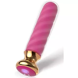 Vibrator for Women G Spot Vibrator Vibrating Anal Plug Crystal Clear Adult Sex Toy with 10 Vibration Modes Clit and Vagina Stimu