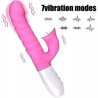 Realistic Rabbit Vibrator Dildo for Women Vaginal Health G Spot Vibrator with Bunny Ears 9 Vibrations,Waterproof Clitoral Stimul Realistic Rabbit Vibrator Dildo for Women Vaginal Health G Spot Vibrator with Bunny Ears 9 Vibrations,Waterproof Clitoral Stimul