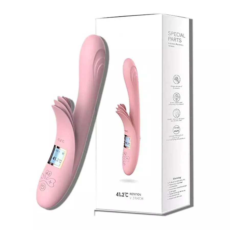 Intelligent Vibrator Wand Multiple Frequency Clitoral and G Spot Vibrator Rabbit Vibrator LCD Screen Heated Stimulator Adult Sex Intelligent Vibrator Wand Multiple Frequency Clitoral and G Spot Vibrator Rabbit Vibrator LCD Screen Heated Stimulator Adult Sex
