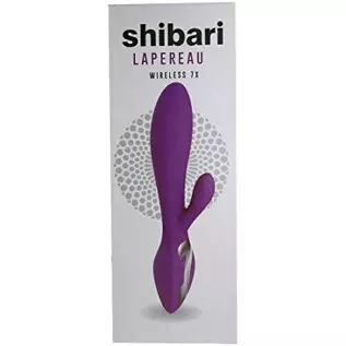 SHIBARI Lapereau Wireless Rabbit Vibrator, 7X, Purple