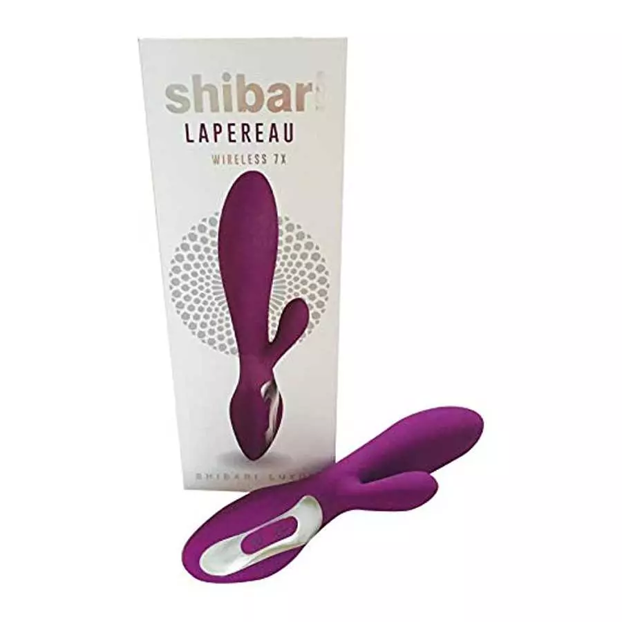 SHIBARI Lapereau Wireless Rabbit Vibrator, 7X, Purple