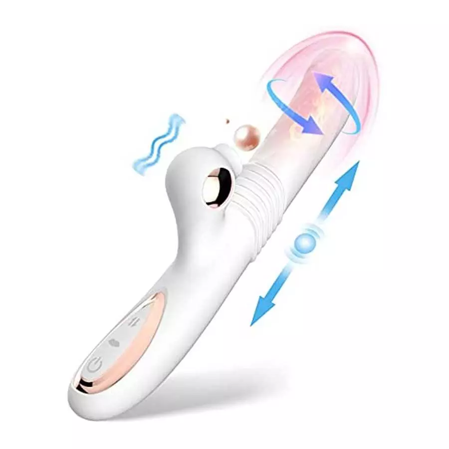 Sex Toys Dildo Vibrator for Adult Woman, 6 Vibrating 5 Pulsating 3 Thrusting Heating Waterproof Clitoralis Stimulator Sexual Ple Sex Toys Dildo Vibrator for Adult Woman, 6 Vibrating 5 Pulsating 3 Thrusting Heating Waterproof Clitoralis Stimulator Sexual Ple
