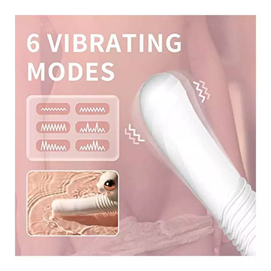 Sex Toys Dildo Vibrator for Adult Woman, 6 Vibrating 5 Pulsating 3 Thrusting Heating Waterproof Clitoralis Stimulator Sexual Ple