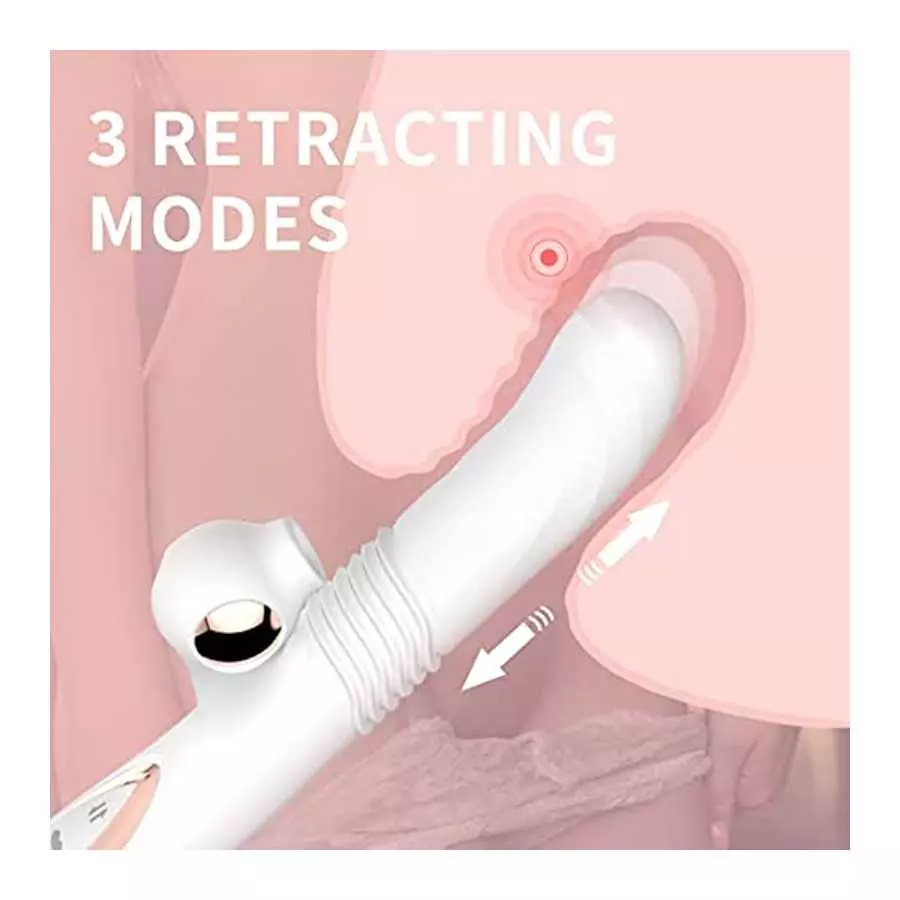 Sex Toys Dildo Vibrator for Adult Woman, 6 Vibrating 5 Pulsating 3 Thrusting Heating Waterproof Clitoralis Stimulator Sexual Ple