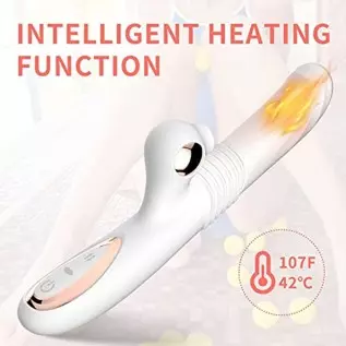 Sex Toys Dildo Vibrator for Adult Woman, 6 Vibrating 5 Pulsating 3 Thrusting Heating Waterproof Clitoralis Stimulator Sexual Ple Sex Toys Dildo Vibrator for Adult Woman, 6 Vibrating 5 Pulsating 3 Thrusting Heating Waterproof Clitoralis Stimulator Sexual Ple