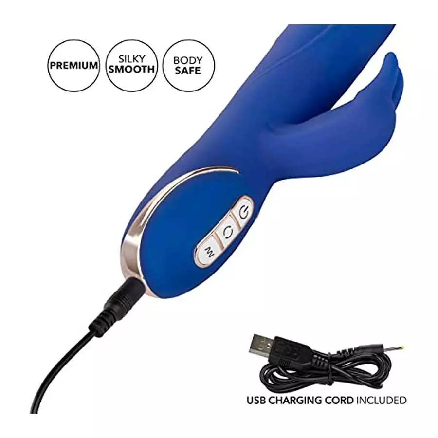 CalExotics SE-0609-40-3 Jack Rabbit Signature Silicone Rotating Beaded Rabbit