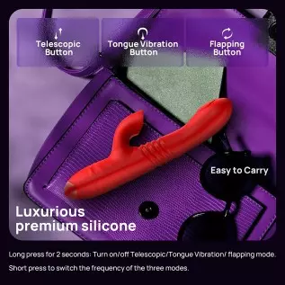 Kstasn Sex Toys - 4 in 1 Personal Massager for Women - Dildo Thrusting Vibrator & G spot Vibrator & Licking & A-Spot Vibrator Kstasn Sex Toys - 4 in 1 Personal Massager for Women - Dildo Thrusting Vibrator & G spot Vibrator & Licking & A-Spot Vibrator