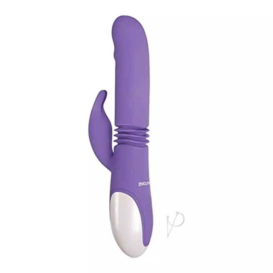 The Evolved EN-2872 Thick & Thrust Rabbit Vibrator, Purple