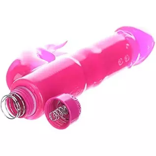 Trinity Vibes Pink Waterproof Rabbit Vibrator Trinity Vibes Pink Waterproof Rabbit Vibrator