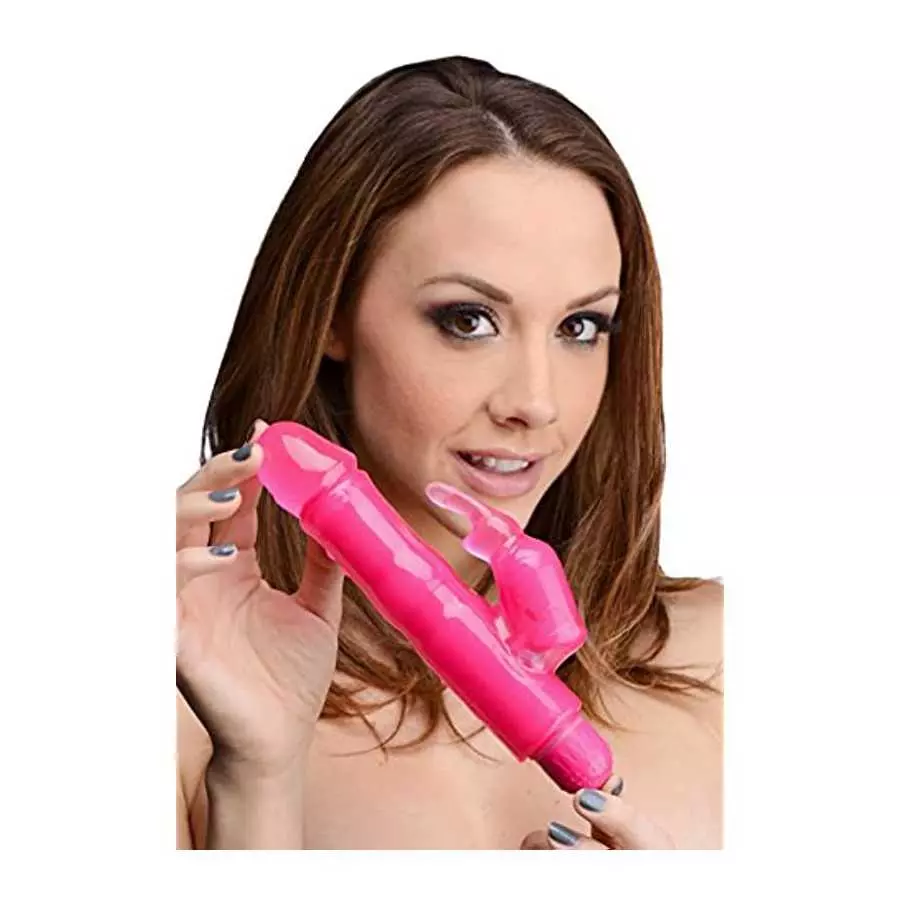 Trinity Vibes Pink Waterproof Rabbit Vibrator