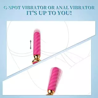 Vibrator for Women G Spot Vibrator Vibrating Anal Plug Crystal Clear Adult Sex Toy with 10 Vibration Modes Clit and Vagina Stimu Vibrator for Women G Spot Vibrator Vibrating Anal Plug Crystal Clear Adult Sex Toy with 10 Vibration Modes Clit and Vagina Stimu