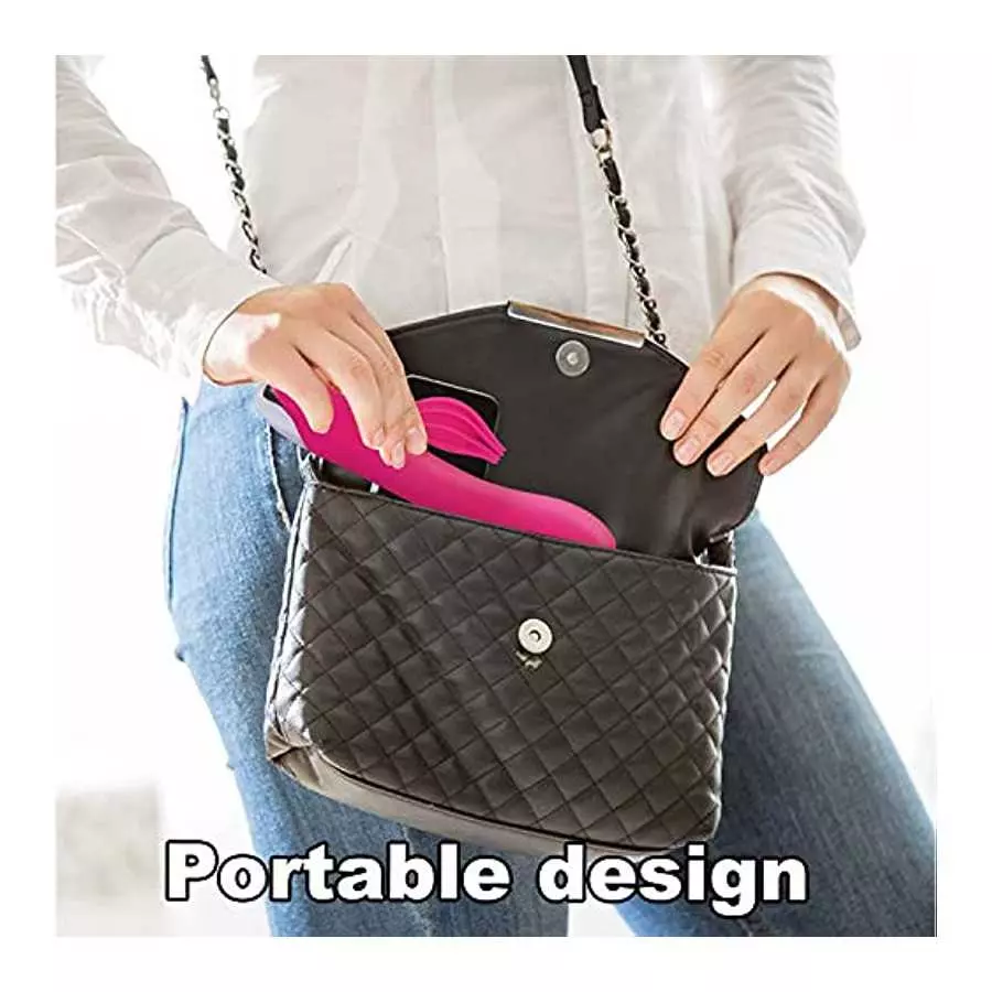 yafei G Spot Rabbit Vibrator Adult Sex Toys with Dense Burr for Clitoris Stimulation, Dildo Vibrator Clit Stimulator 10 Vibratio