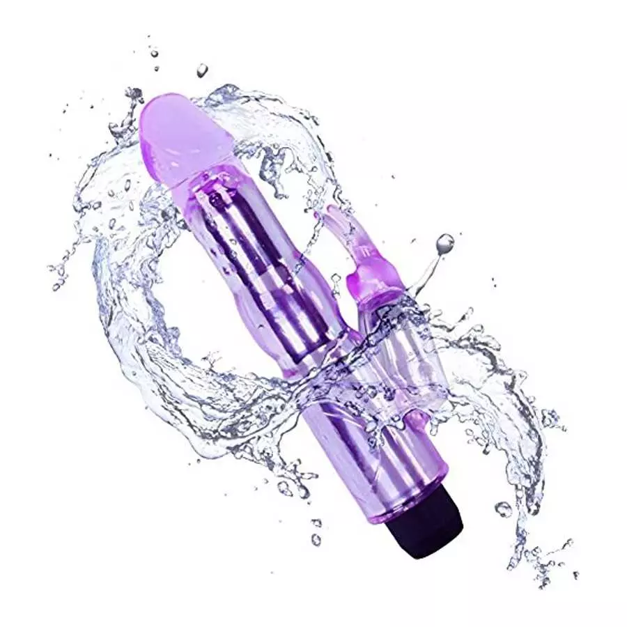 Waterproof Rabbit Vibrator Clitoral and G-Spot Vibrations for Women Intimate Sex Toy