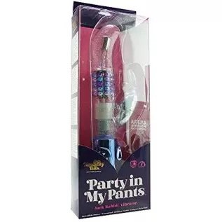 California Exotics Novelties Naughty Bits Party in My Pants Jack Rabbit Vibrator California Exotics Novelties Naughty Bits Party in My Pants Jack Rabbit Vibrator