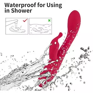 Eupher Rabbit Vibrator Vibrator Dildo for Women Pleasure with 10 Powerful Vibration,Rechargeable G Spot Vibrator with Dual Motor Eupher Rabbit Vibrator Vibrator Dildo for Women Pleasure with 10 Powerful Vibration,Rechargeable G Spot Vibrator with Dual Motor