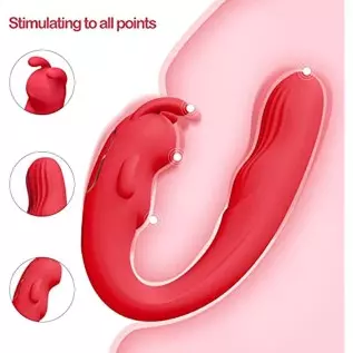 G Spot Rabbit Vibrator,Dual Motor Stimulator with 10 Powerful Vibrations,Sex Toy for Women G Spot Rabbit Vibrator,Dual Motor Stimulator with 10 Powerful Vibrations,Sex Toy for Women