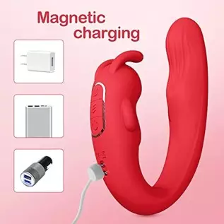 G Spot Rabbit Vibrator,Dual Motor Stimulator with 10 Powerful Vibrations,Sex Toy for Women G Spot Rabbit Vibrator,Dual Motor Stimulator with 10 Powerful Vibrations,Sex Toy for Women