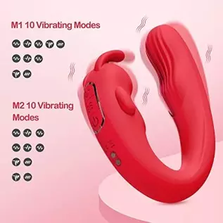G Spot Rabbit Vibrator,Dual Motor Stimulator with 10 Powerful Vibrations,Sex Toy for Women G Spot Rabbit Vibrator,Dual Motor Stimulator with 10 Powerful Vibrations,Sex Toy for Women
