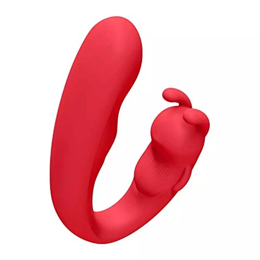 G Spot Rabbit Vibrator,Dual Motor Stimulator with 10 Powerful Vibrations,Sex Toy for Women