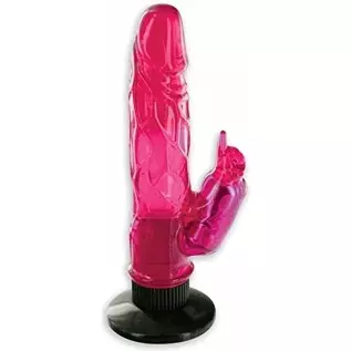 [Waller PAA] Wall Banger Clit G-spot Rabbit Vibrator Vibe Dildo Hands Free Suction Cup