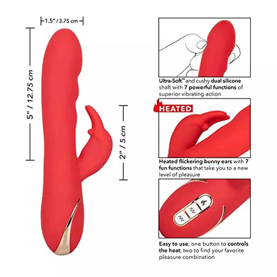 Jack Rabbit Signature Heated Silicone Ultra-Soft Rabbit