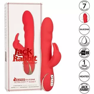 Jack Rabbit Signature Heated Silicone Ultra-Soft Rabbit