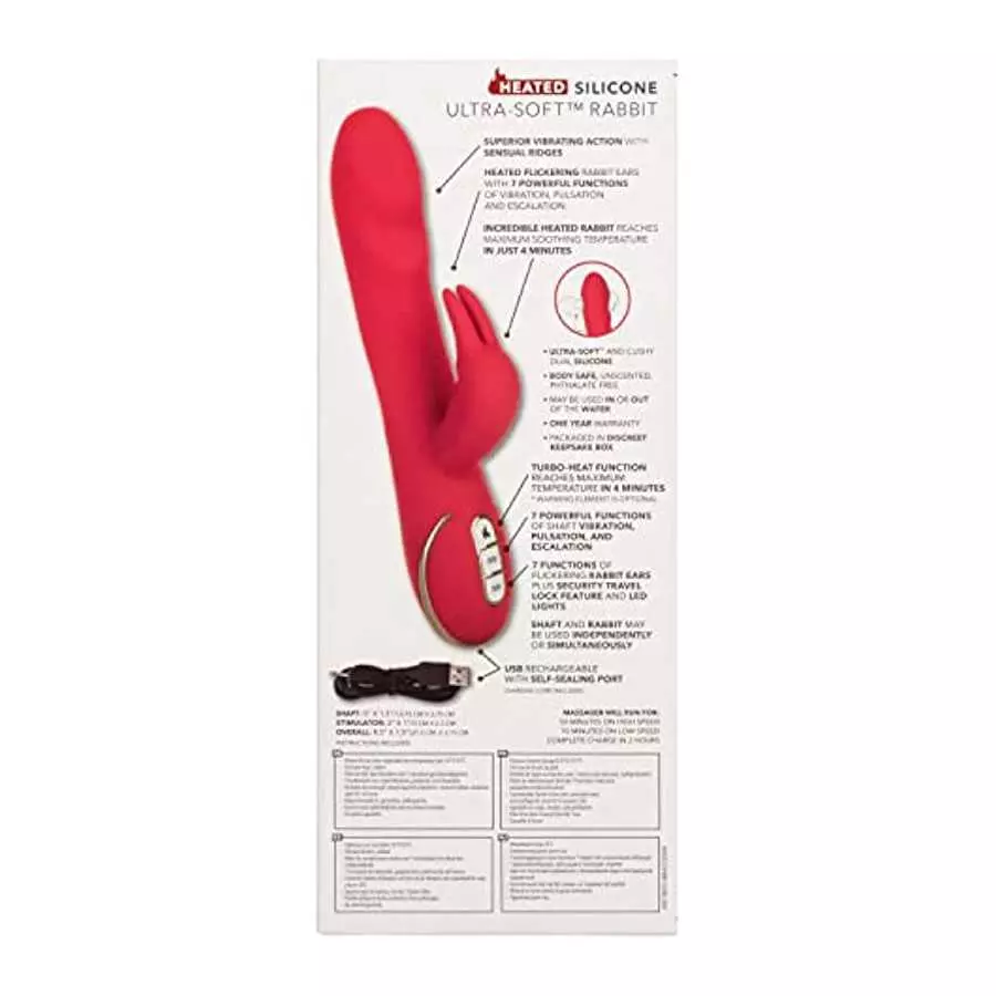 Jack Rabbit Signature Heated Silicone Ultra-Soft Rabbit