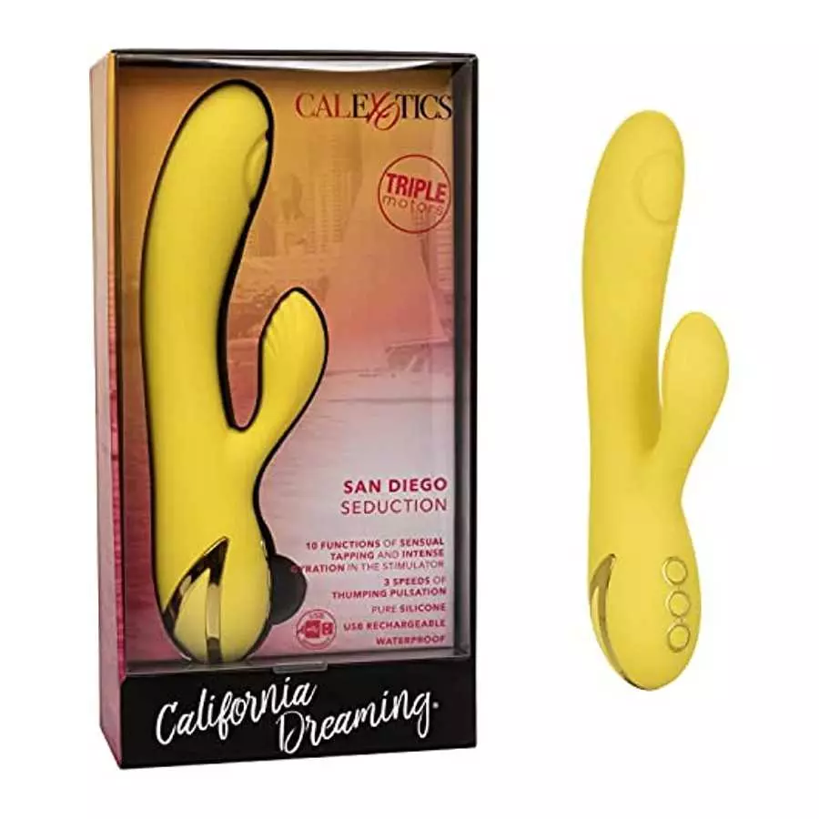 CalExotics California Dreaming San Diego Seduction, Yellow (SE-4351-05-3) CalExotics California Dreaming San Diego Seduction, Yellow (SE-4351-05-3)