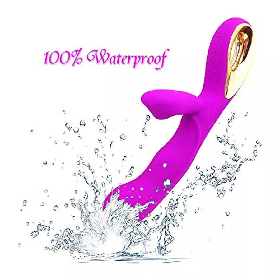 G Spot Clit Rabbit Vibrator, Adult Clitoralis Stimulator Toy USB Rechargeable Powerful 10 Vibration Masturbation, Sex Toys for W
