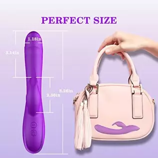 Rabbit Vibrator Sex Toy for Women, G Spot Vibrator with Bunny Ears 7 Vibrations, Realistic Dildo Vibrator Adult Sex Toys, Waterp Rabbit Vibrator Sex Toy for Women, G Spot Vibrator with Bunny Ears 7 Vibrations, Realistic Dildo Vibrator Adult Sex Toys, Waterp