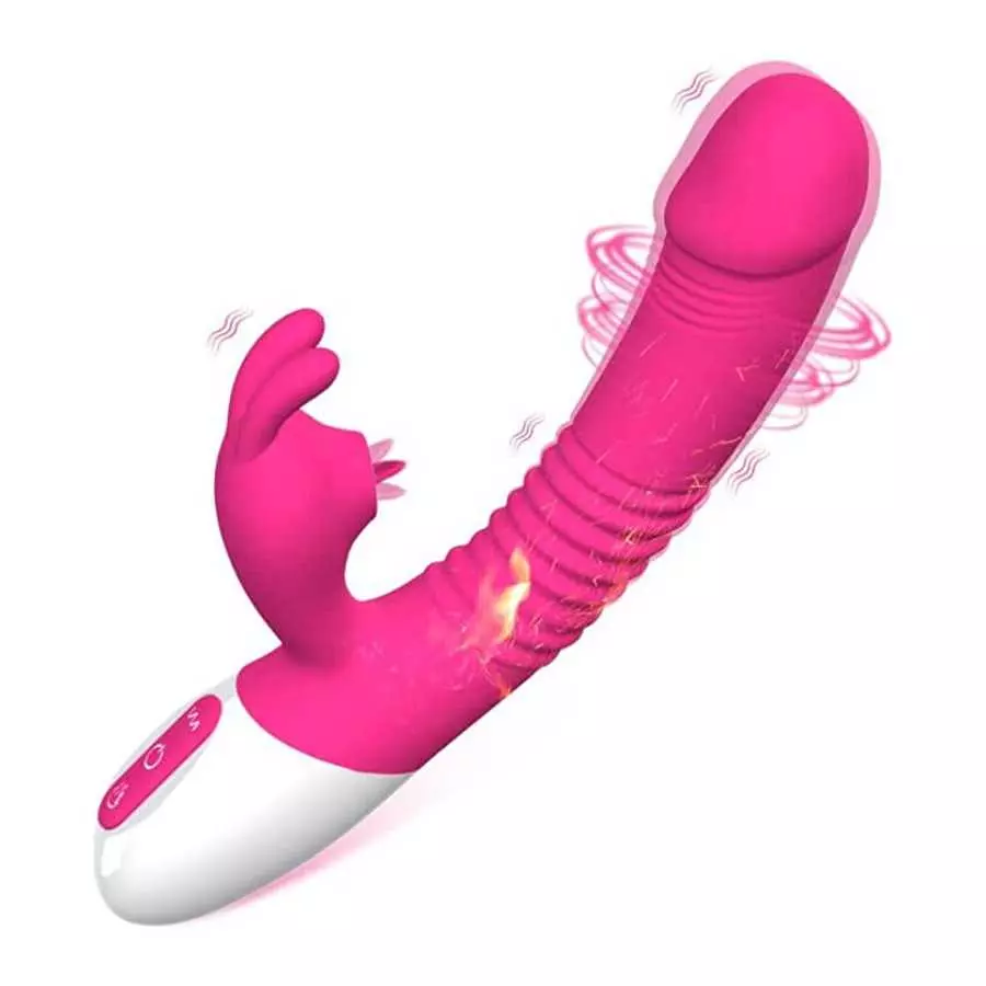 Yuan Art Canvas 2022 New G Spot Rabbit Vibrator Dildo for Women, Bunny Ears Tongue Licking Clitorals Stimulator Vibrating Dildo Yuan Art Canvas 2022 New G Spot Rabbit Vibrator Dildo for Women, Bunny Ears Tongue Licking Clitorals Stimulator Vibrating Dildo