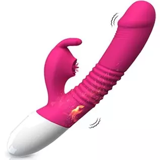 Yuan Art Canvas 2022 New G Spot Rabbit Vibrator Dildo for Women, Bunny Ears Tongue Licking Clitorals Stimulator Vibrating Dildo Yuan Art Canvas 2022 New G Spot Rabbit Vibrator Dildo for Women, Bunny Ears Tongue Licking Clitorals Stimulator Vibrating Dildo