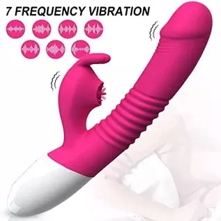 Yuan Art Canvas 2022 New G Spot Rabbit Vibrator Dildo for Women, Bunny Ears Tongue Licking Clitorals Stimulator Vibrating Dildo Yuan Art Canvas 2022 New G Spot Rabbit Vibrator Dildo for Women, Bunny Ears Tongue Licking Clitorals Stimulator Vibrating Dildo