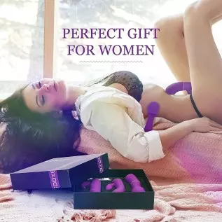 Rabbit Dual Vibrator Adult Sex Sensory Toys for Women, Detachable 3-in-1 Powerful Silicone Massager Kit for G-Spot Clit Anal Org