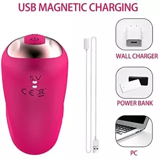 PowerRider 3 in 1 Thrusting Clitoral Stimulator , G Spot Tongue Licking Rabbit Dildo Vibrator with 10 Flapping & 10 Telescopic S PowerRider 3 in 1 Thrusting Clitoral Stimulator , G Spot Tongue Licking Rabbit Dildo Vibrator with 10 Flapping & 10 Telescopic S