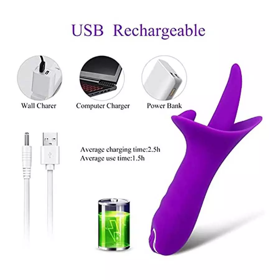 CustomOwnJewelry G Spot Rabbit Vibrator for Women Bunny Ears for Clitoris G-spot Stimulation,Waterproof Dildo Vibrator with 7 Po