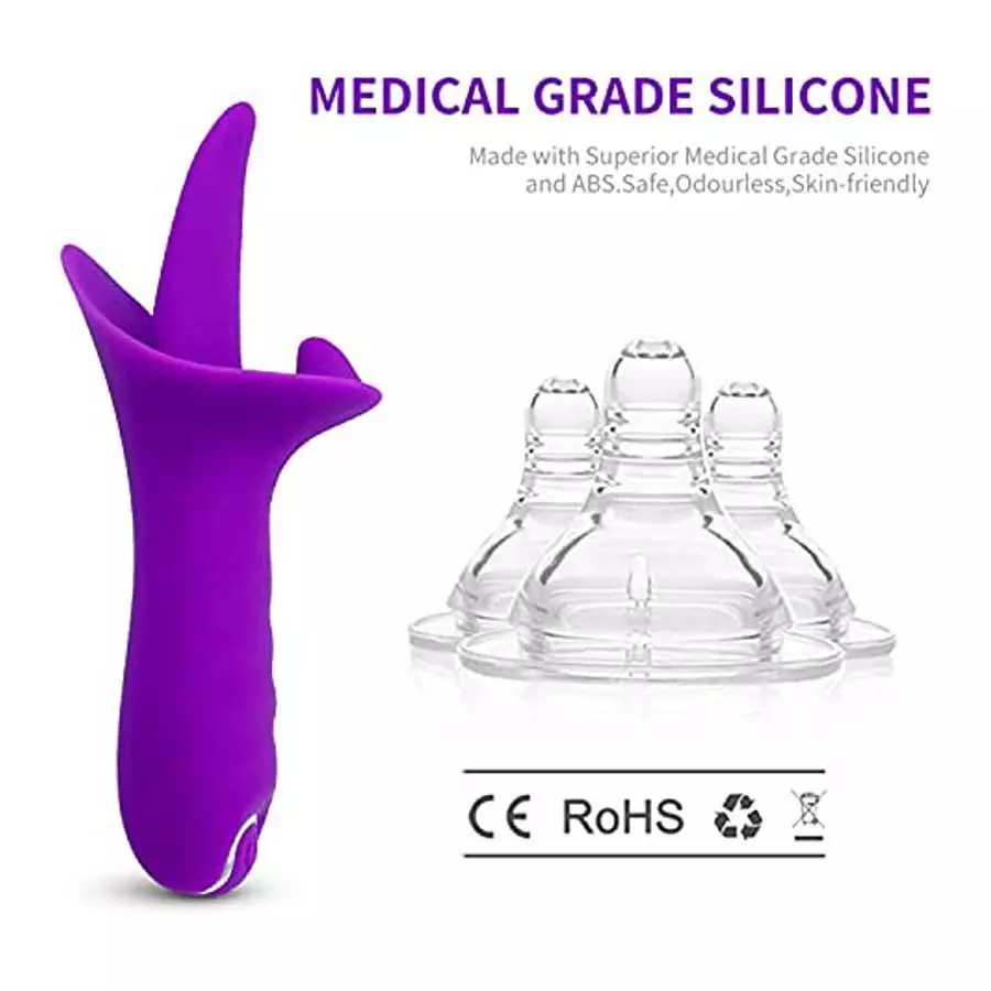 CustomOwnJewelry G Spot Rabbit Vibrator for Women Bunny Ears for Clitoris G-spot Stimulation,Waterproof Dildo Vibrator with 7 Po