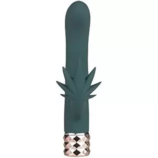 KUSHA Crystal Gems USB Rechargeable 10-Function G-SPOT Rabbit-Style Vibrator - Gray KUSHA Crystal Gems USB Rechargeable 10-Function G-SPOT Rabbit-Style Vibrator - Gray