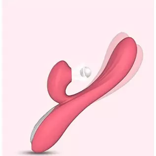 G Spot Clitoris Vibrator with 10 Vibrating Modes, Clitoris Anal Massager Rabbit Vibrator, Adult Sex Toy for Women Couple