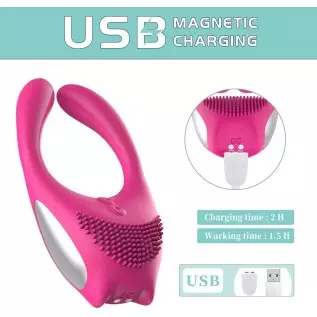 G-Spot Rabbit 3 Motors Vibrator Adult Toys - Silicone Waterproof Clitoris Vagina Penis Stimulator Massager Sex Toys for Men, Wom