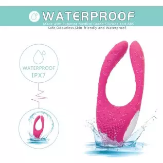 G-Spot Rabbit 3 Motors Vibrator Adult Toys - Silicone Waterproof Clitoris Vagina Penis Stimulator Massager Sex Toys for Men, Wom