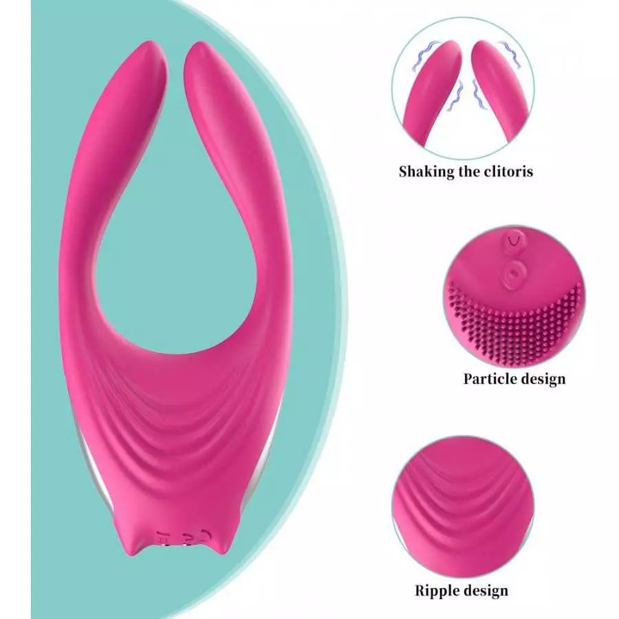 G-Spot Rabbit 3 Motors Vibrator Adult Toys - Silicone Waterproof Clitoris Vagina Penis Stimulator Massager Sex Toys for Men, Wom