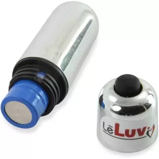 LeLuv Rabbit Vibrator Rotating Pearls Multispeed Clitoral Tickler Bundle with Mini Massager Blue LeLuv Rabbit Vibrator Rotating Pearls Multispeed Clitoral Tickler Bundle with Mini Massager Blue