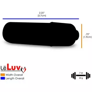 LeLuv Rabbit Vibrator Rotating Pearls Multispeed Clitoral Tickler Bundle with Mini Massager Blue LeLuv Rabbit Vibrator Rotating Pearls Multispeed Clitoral Tickler Bundle with Mini Massager Blue