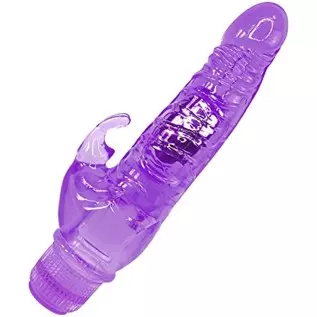 Rabbit Dildo Vibe G Spot and Clit Stimulation Multi Speed Vibrations for Orgasm