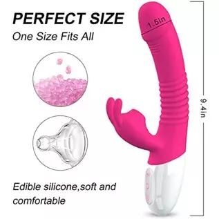 G Spot Vibrator with Heating Function,Waterproof Dildo Vibrator with 7 Powerful Vibrations Modes G Spot Vibrator with Heating Function,Waterproof Dildo Vibrator with 7 Powerful Vibrations Modes